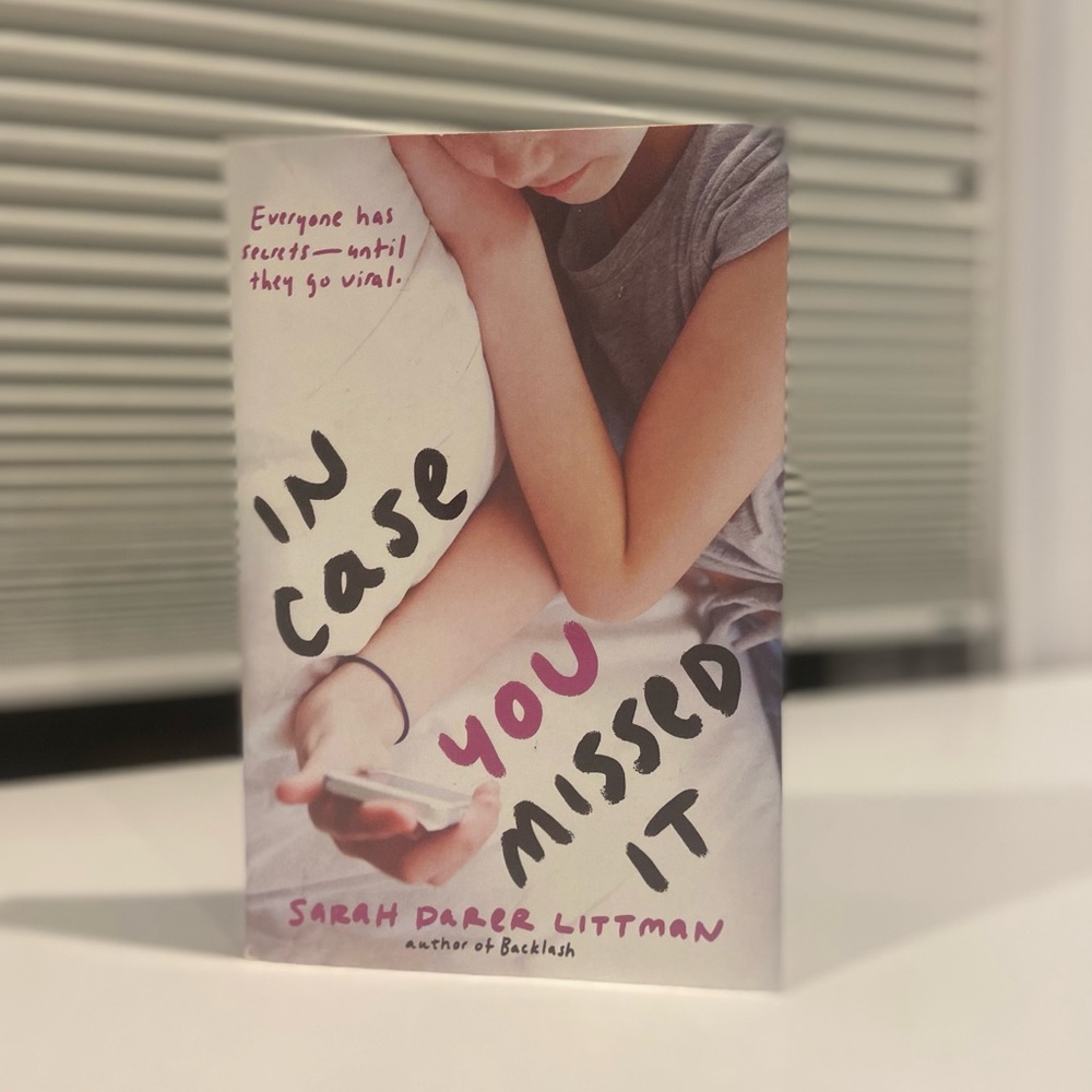 In Case You Missed It by Sarah Parer Littman [paperback novel]
